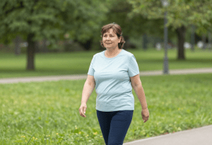 daily walking habit for menopause weight management and health