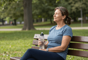 calm and healthy lifestyle during menopause wellbeing and balance