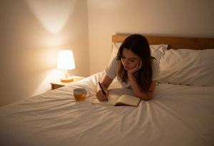 evening gratitude journal