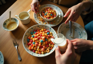 Sweetened breakfast cereals causing blood sugar spikes