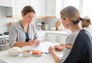 Consulting a dietitian about the safety of the FODMAP diet for gut health and IBS