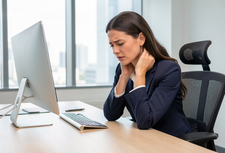 Desk Exercises for Back Pain