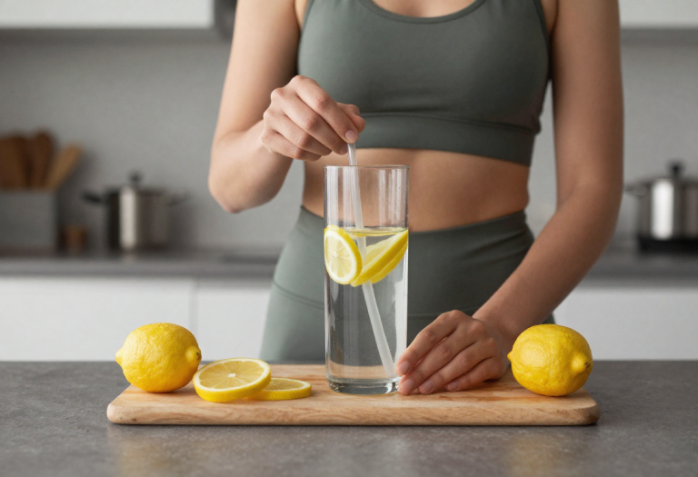 Person drinking water to stay hydrated and prevent dehydration