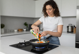 are frozen vegetables healthy - Using frozen vegetables for a fast and healthy meal.