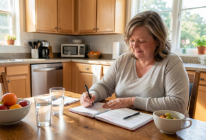 Tracking realistic progress in menopause weight management